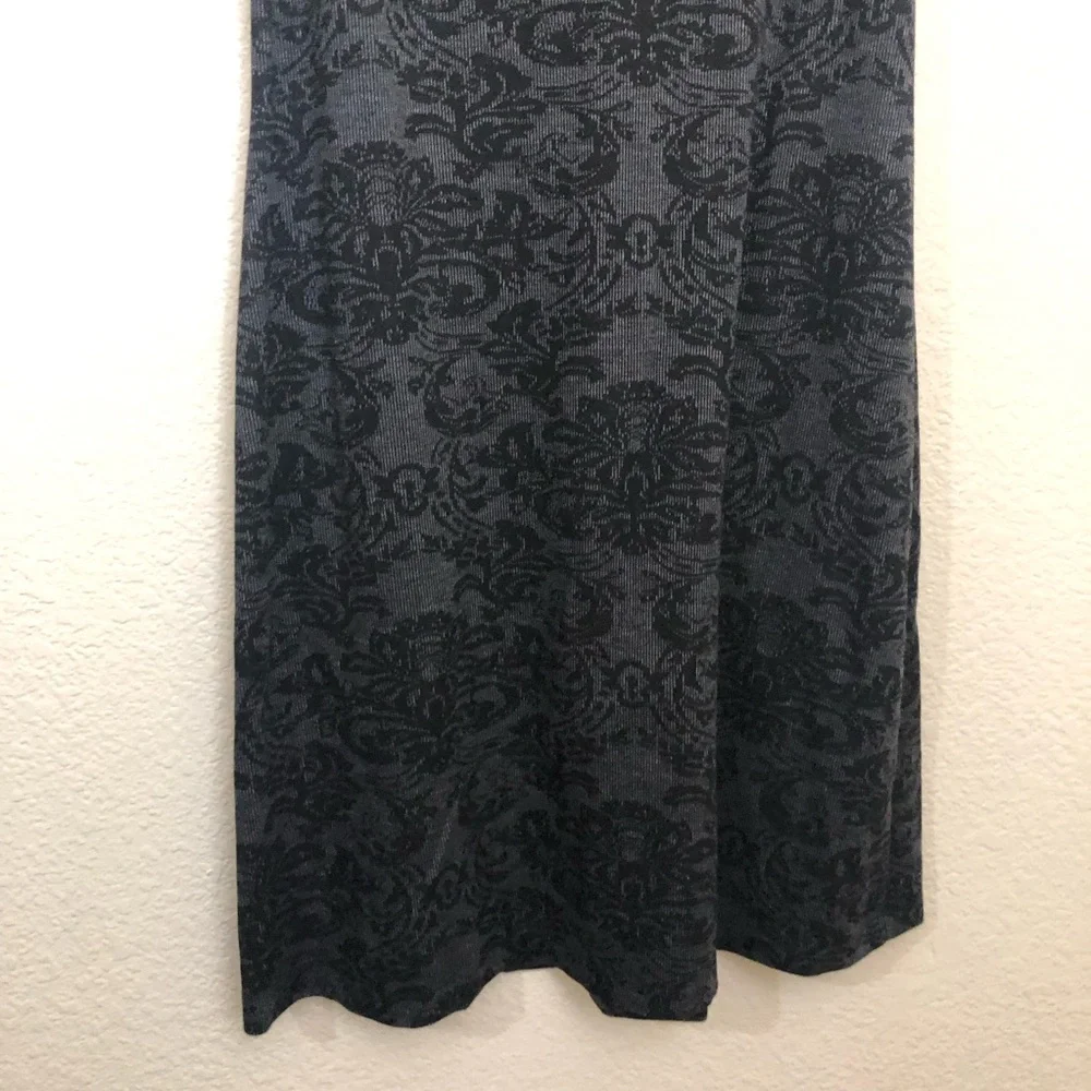 EN FOCUS STUDIO Womens 8 Paisley Short Sleeve Shift Dress Pockets Modest NWOT - Picture 13 of 15